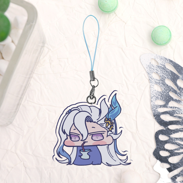 Neuvillette Bebe Chibi Keychain