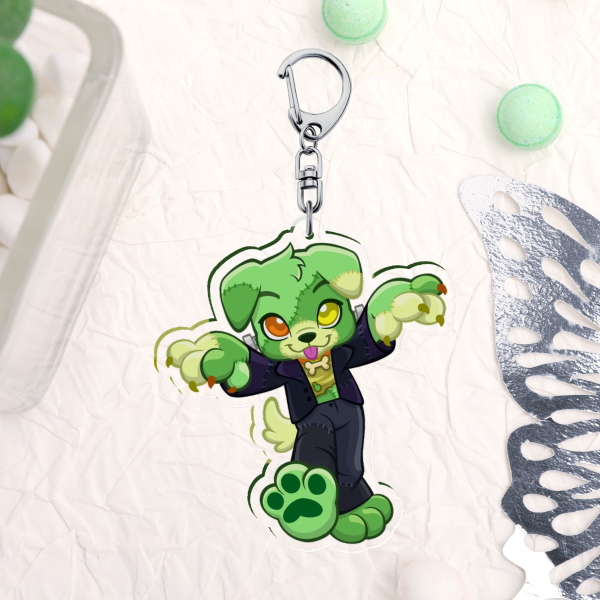Puppystein's Monster Keychain