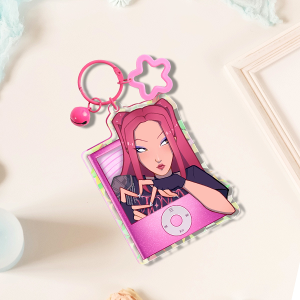 Huntrix Mira Shuffle Keychain