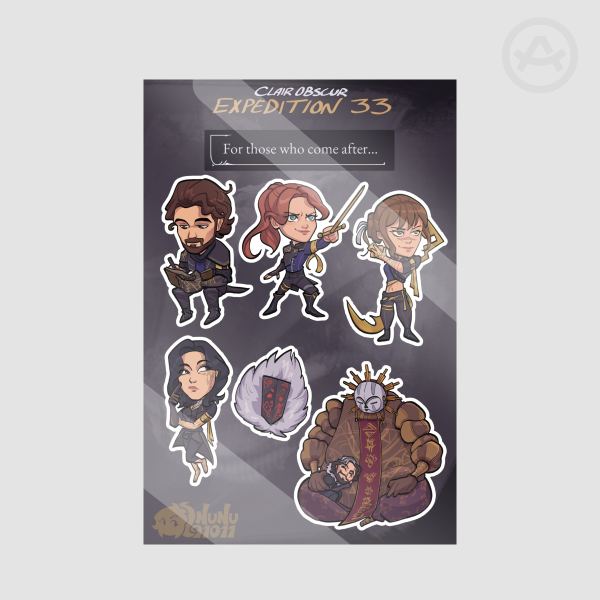 Expedition 33 | Sticker Sheet