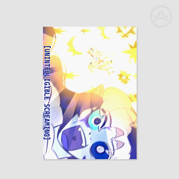 Screaming Shadow Milk Poster