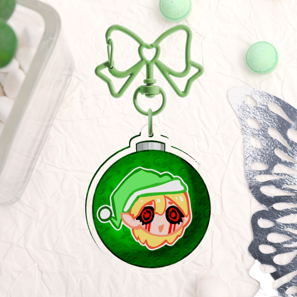 BEN Drowned Creepypasta Christmas Ornament Keychain