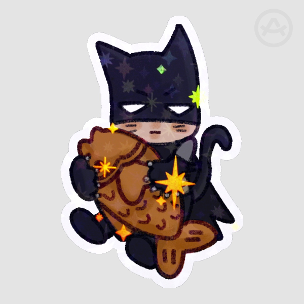 Batkitty Die Cut Stickers