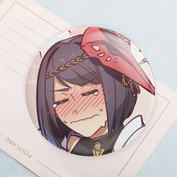 Sara Blushing Button