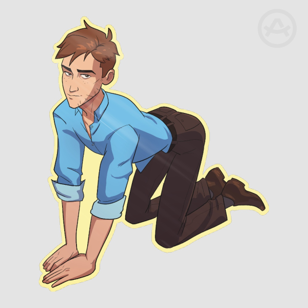 Babygirl Robert | Sticker