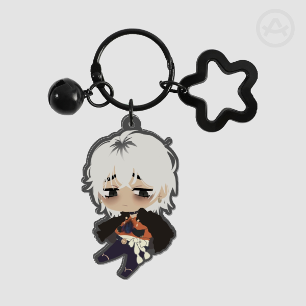 Michael Acrylic Keychain