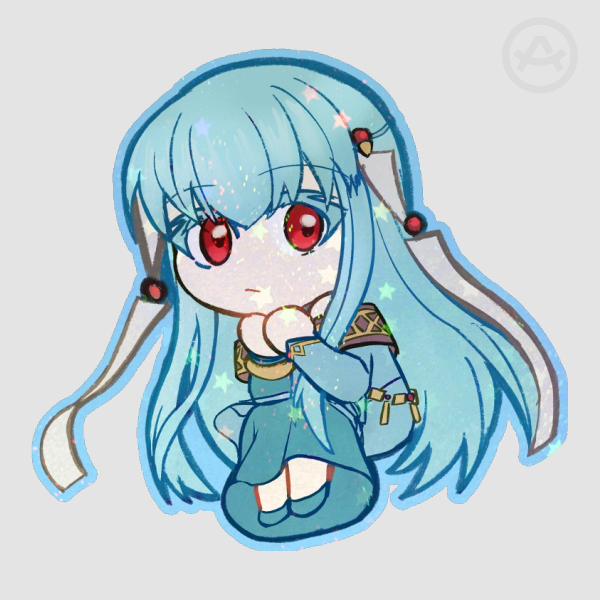 Ice Dragon Dancer Sticker