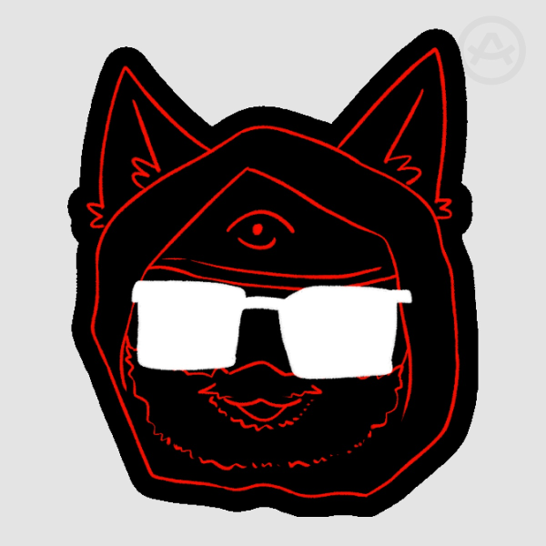 [FAITH: The Unholy Trinity] Gary Catboy Sticker
