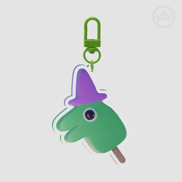 Glep Popsicle Keychain