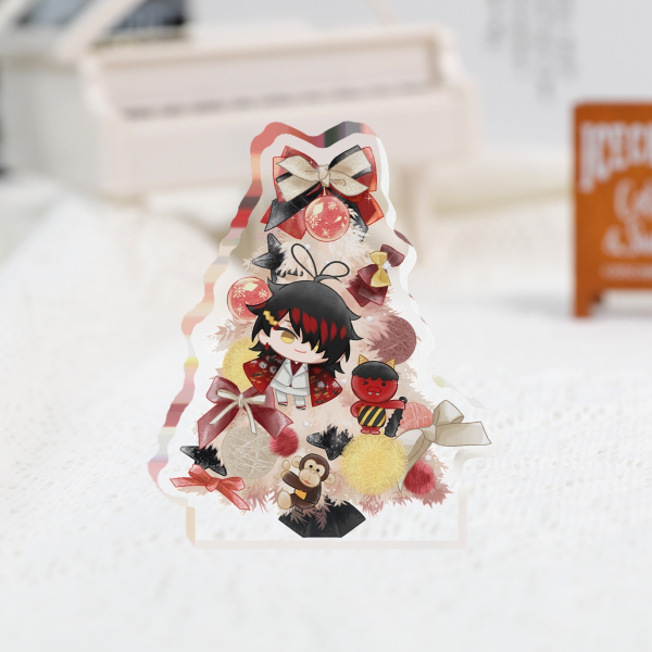 Luxiem Christmas Tree Acrylic Block - Vox Akuma