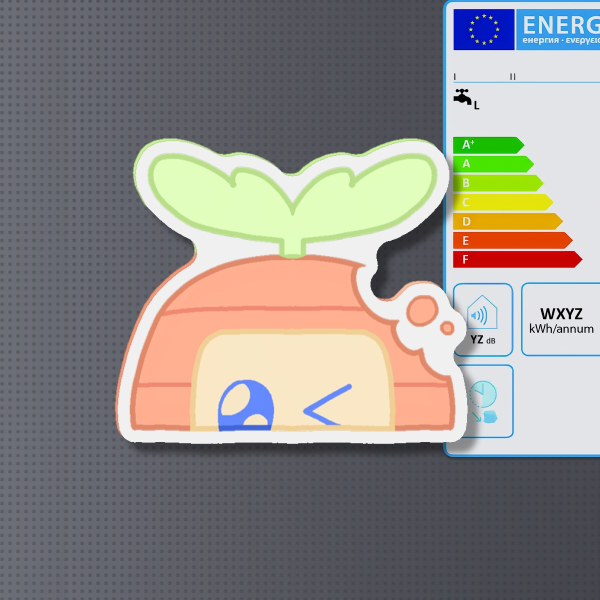 Rote peeker fridge magnet