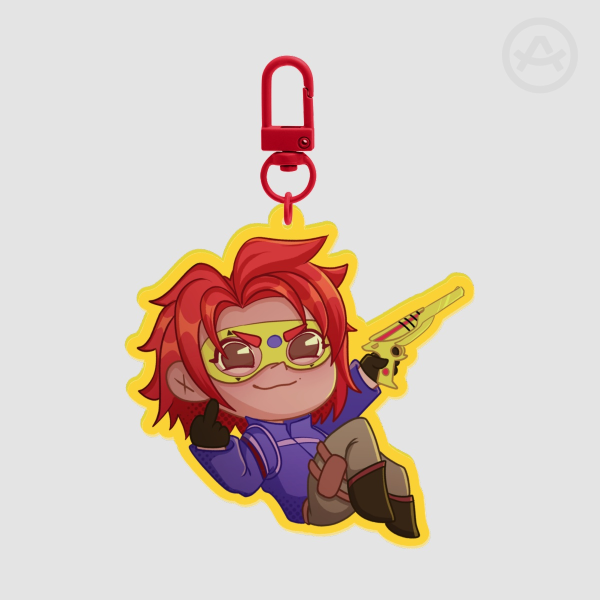 Party Poison Acrylic Keychain