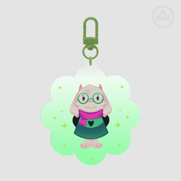 Colored Edge Acrylic Keychains