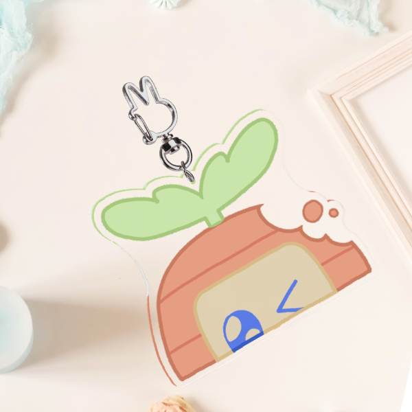 Rote peeker keychain