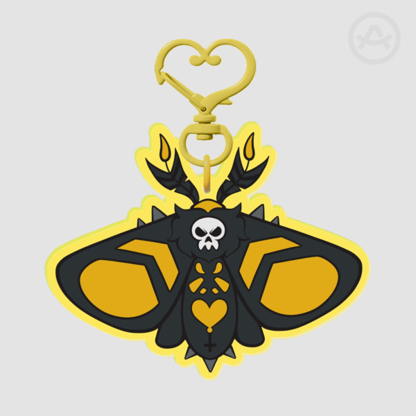 Domînîc - Moth Acrylic Keychain