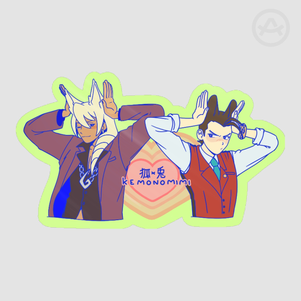 Klapollo kemonomimi sticker