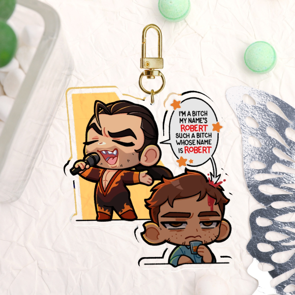 [ Dispatch ] Flambae & Robert Keychain