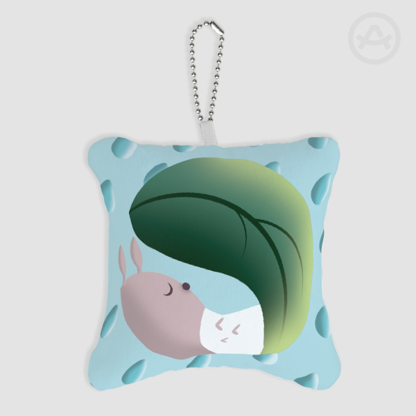 Forest Spirit Mini Pillow Keychains