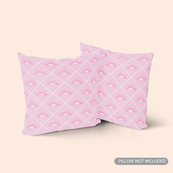 Cute sushi pink Double-sided Print Pillowcase - Double-sided Print