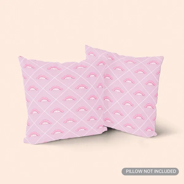 Cute sushi pink Double-sided Print Pillowcase - Double-sided Print