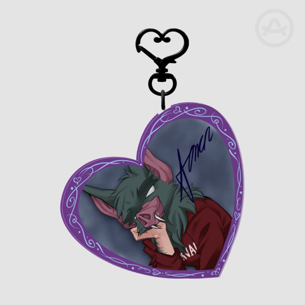 Victor | Dispatch Locket Keychain