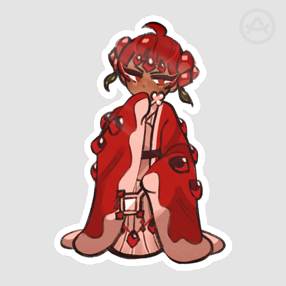 ✦ CRK Pomegranate Cookie | Sticker