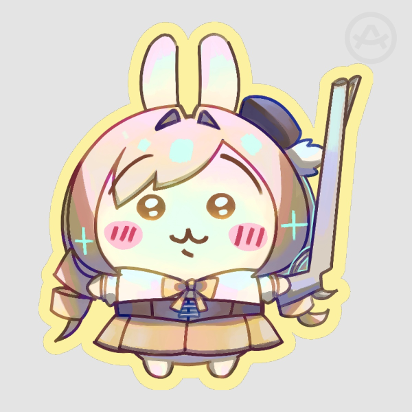 Mami usagi Die Cut Stickers