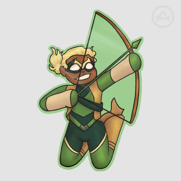 Connor Hawke (Green Arrow) Sticker