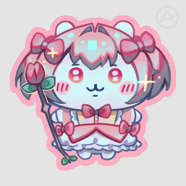 Madoka Chikawa Die Cut Stickers