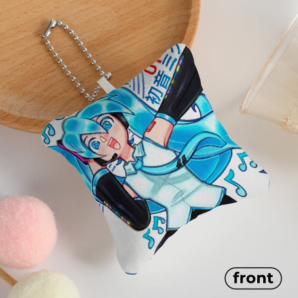 Mini Pillow Keychain | Hatsune Miku