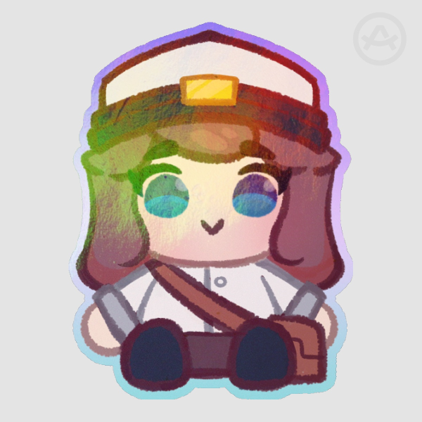 Postmaster Pearl Sticker