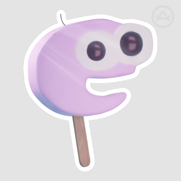 Pim Popsicle Sticker