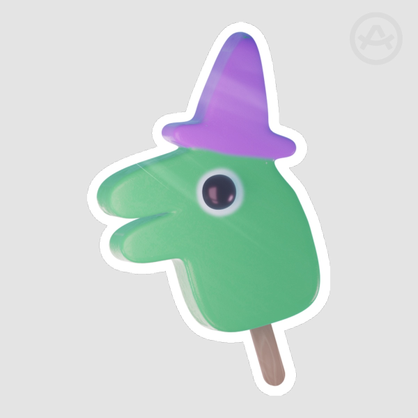 Glep Popsicle Sticker