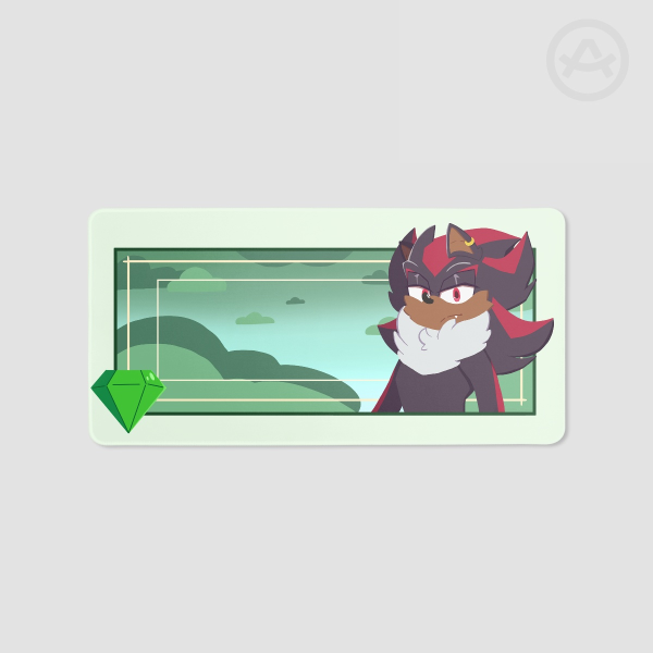 Shadow the Hedgehog Desk Pad