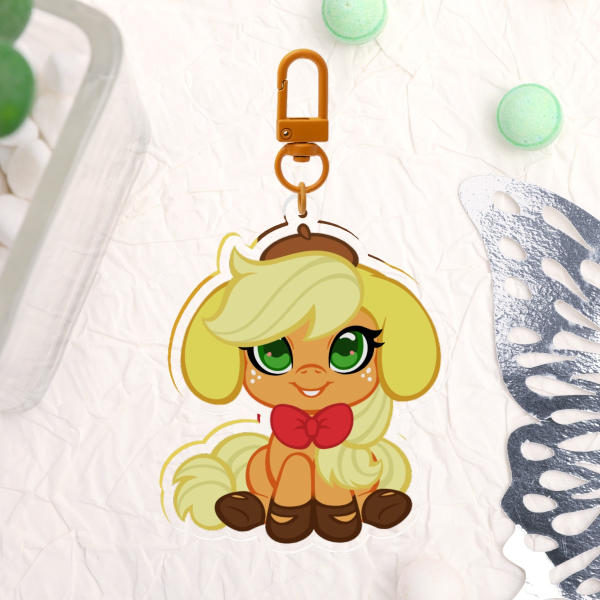 Applepurin Keychain