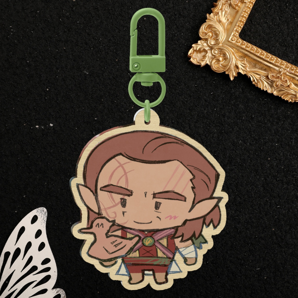 Halsin - Wooden Keychain