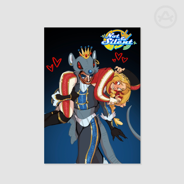 Nutcracker Fern x Lewis Small Poster Print