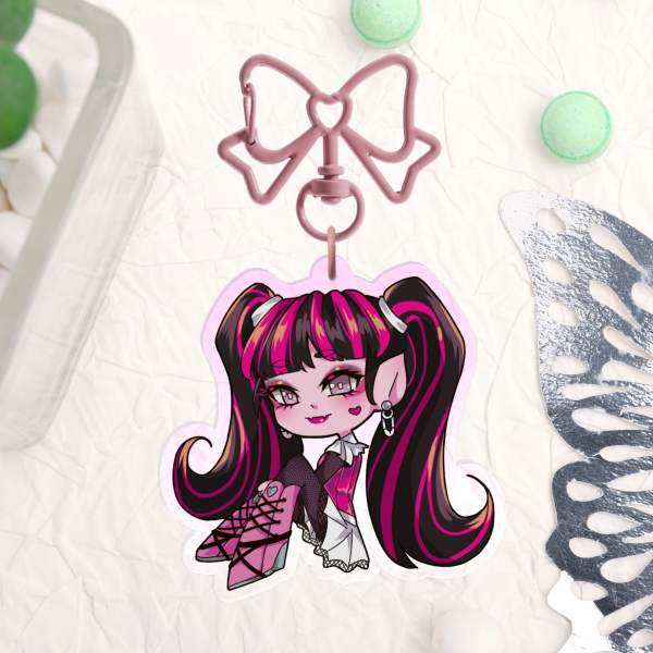 Draculaura Keychain