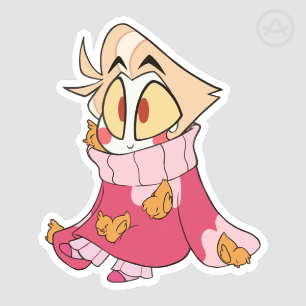 Adorable Sweater Lucifer Sticker