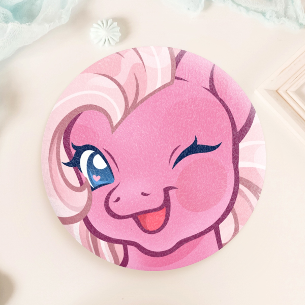 Pinkie Wink Plush Badge