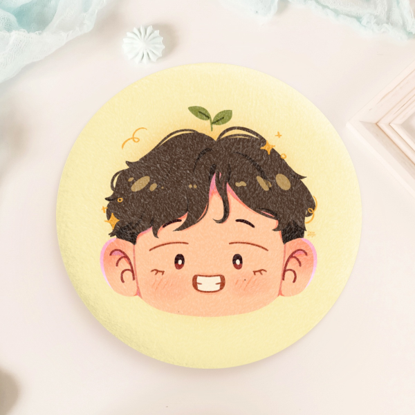 Taehyung Plush Badge