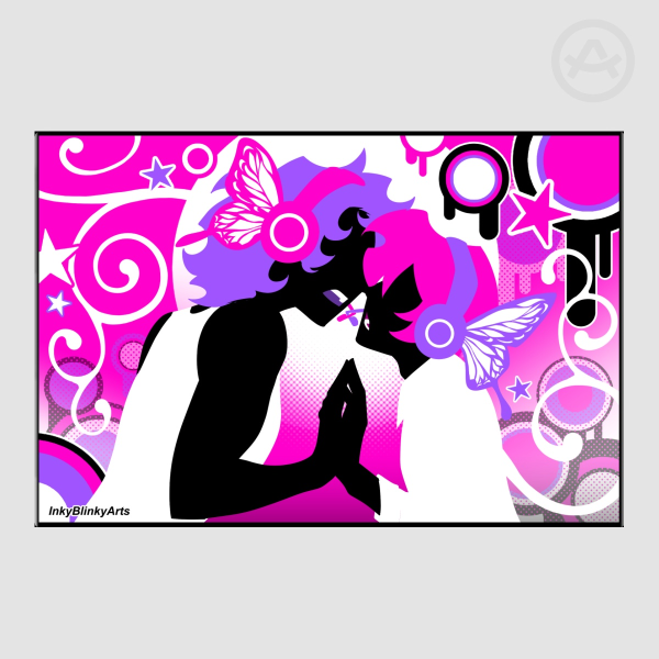 Frutiger Metro Butterfly Sticker