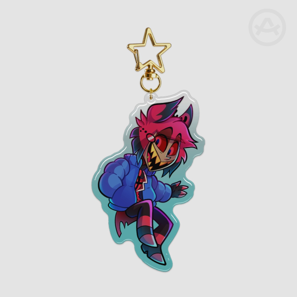 Winter Alastor - Epoxy Keychain