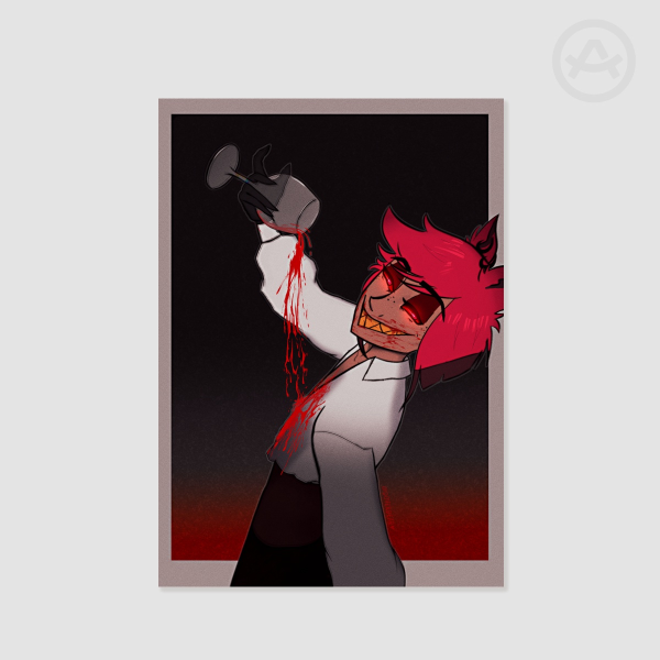 "Care for a taste?” Alastor A4 Print