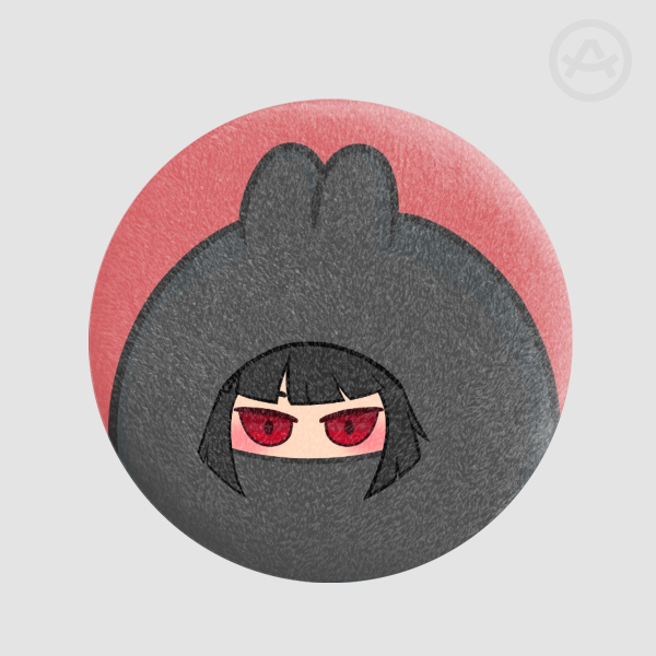 [Limbus Company] Bunny Ryoshu Plush Badge