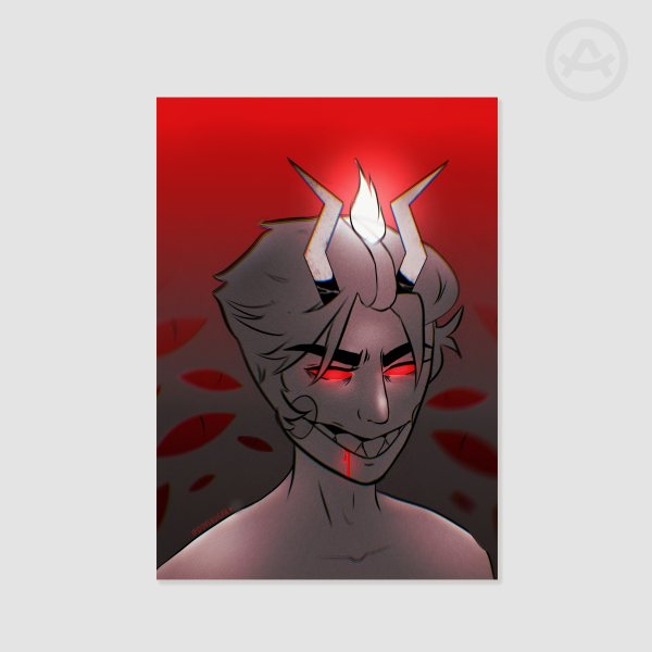 Eldritch Lucifer A4 Print