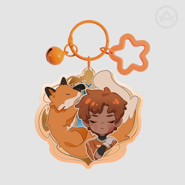 AFTG - Neil Josten colored edge acrylic keychain
