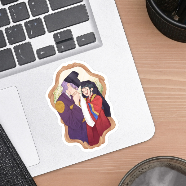 Zoeystery Wedding Die Cut Stickers