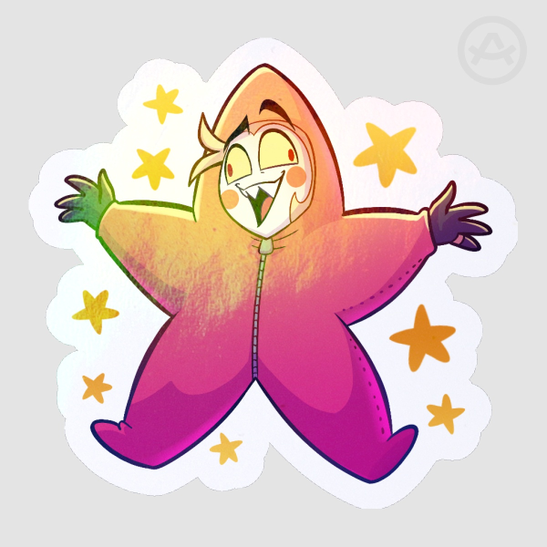 Starsuit Lucifer - Holographic Sticker