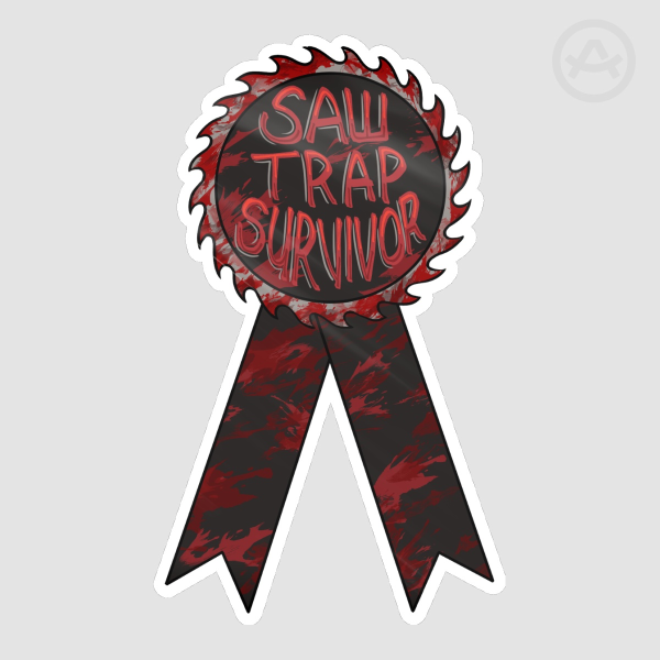 Saw Trap Survivor Badge